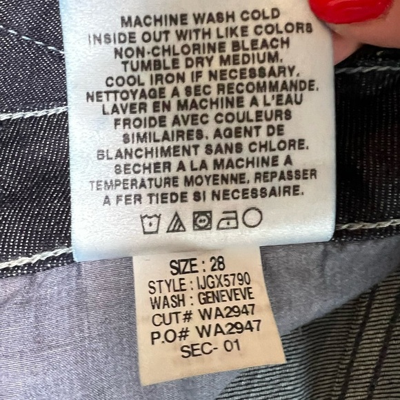 JOE’S JEANS The Icon Muse Boot Cut Geneveve Dark Wash Mid Rise Size 28 - Picture 9 of 12